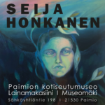Seija Honkasen Poimintoja-näyttelyn juliste.