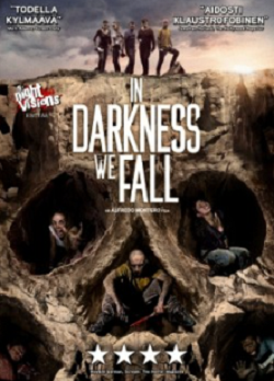 In darkness we fall -dvd::n kansikuva.