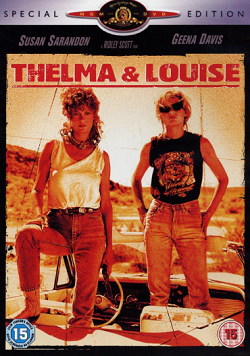 Thelma ja Louise -dvd:n kansikuva.