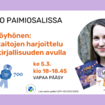 Julia Pöyhösen luennon mainos.