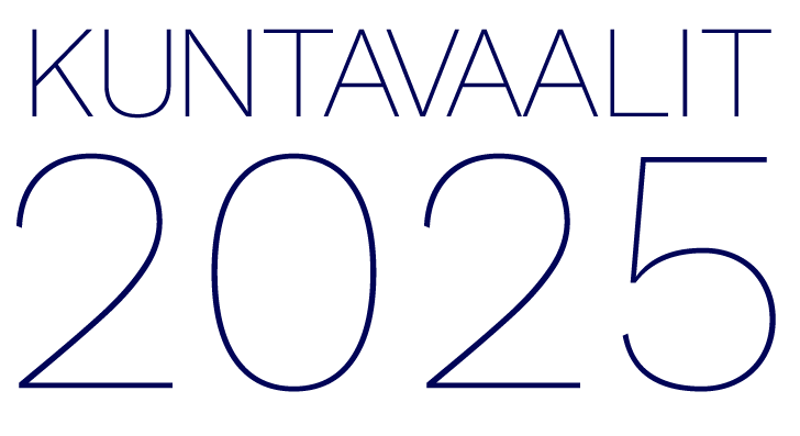 Teksti Kuntavaalit 2025.